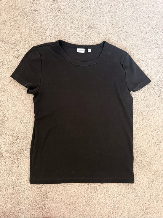 Sunday Best Tops - Sunday Best Black Short Sleeve Crewneck Tee